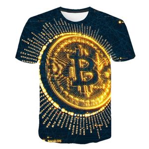 T-shirts hommes Revolution 3D imprimé été hommes femmes crypto t-shirt surdimensionné cool streetwear garçon survêtements t-shirts top vêtements