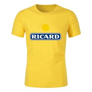 Camisetas de hombre Ricard algodón puro tamaño de la UE camiseta streetwear harajuku comic hombres Tee harajuku y2k 2000s ropa masculina 230802