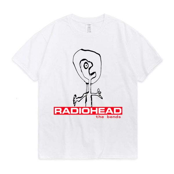 T-shirts pour hommes Rock Band Radiohead The Bends Graphic T-shirts Années 90 Vintage Punk Hip Hop T-shirt à manches courtes T-shirt Streetwear surdimensionné Homme 230517
