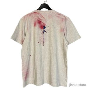 T-shirts masculins Rose Tie-dye à manches courtes T