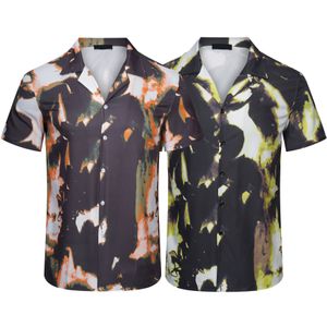 T-shirts pour hommes Col rond brodé et imprimé style polaire vêtements d'été avec street pur coton 3t3