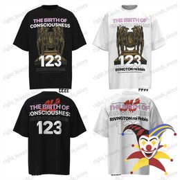 T-shirts pour hommes RRR123 23ss Inner Mental World T-shirt Hommes Femmes 1 1 Meilleure qualité T-shirts surdimensionnés RRR-123 Tops Tee T230707