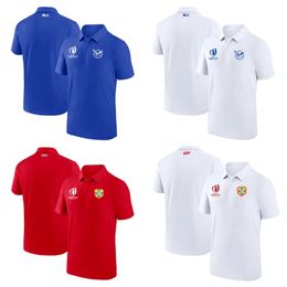 T-shirts pour hommes Jerseys de rugby Vente chaude Pas cher RWC 2023 Namibie Tonga Rugby Polo Shirt Adulte Mens Taille S - XXXL Ixol H3eq