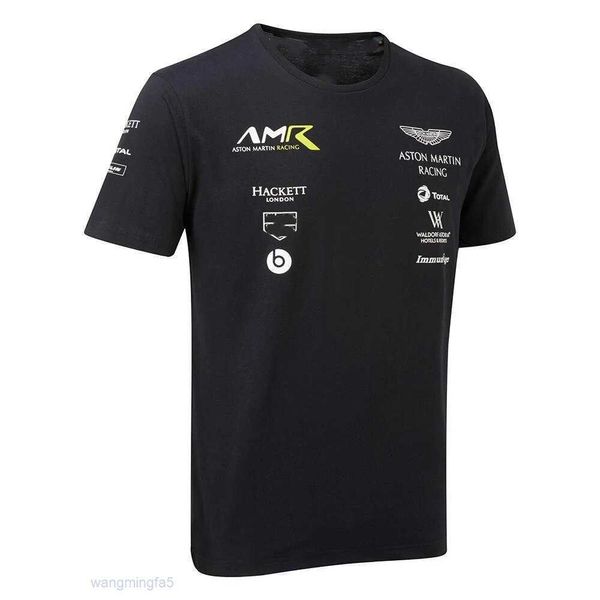 T-shirts pour hommes Vêtements de course F1 Formule 1 Aston Martin 3D Costume de course Mode Street Tendance Simple 202 56cb