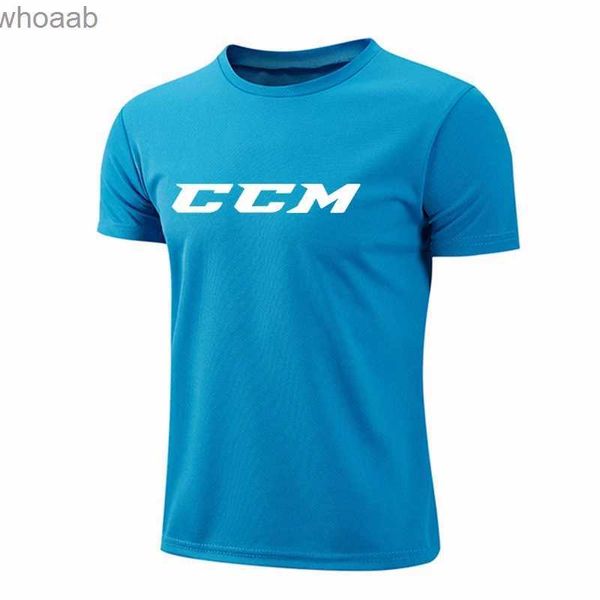 T-shirts pour hommes Chemises de course Chemises de football CCM Maillot pour hommes Vêtements de sport T-shirts de course pour hommes T-shirts de sport de compression à séchage rapide Fitness Gym 240130