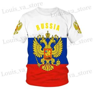 T-shirts masculins T-shirt pour hommes de la Russie