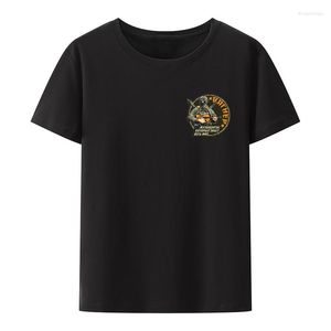 Hommes t-shirts russe militaire Wagner groupe soldat coton chemise pour homme loisirs col rond Cool impression motif t-shirts hauts