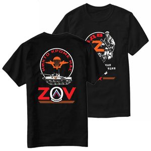 T-shirts masculins VDV Russe Vdv Force Airborne Zov Military Combat T-shirt 100% coton O-Neck Summer Summer à manches décontractées T-shirt T-shirt S-3XL J240419