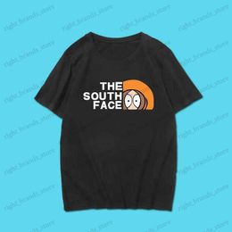 T-shirts voor heren S-South Park T-shirts Hoge kwaliteit katoen Print Korte mouw Mode Casual All-Match Heren Dames T-shirts Oversized 3XL T230605