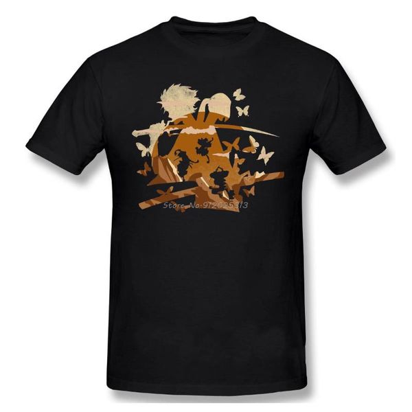 Camisetas de hombre Samurai Champloo camiseta divertida de Manga de Anime llegada camiseta Funky Samurais diseño único cuello redondo de algodón para hombres