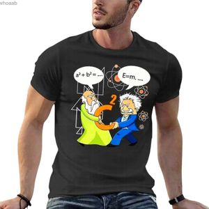 T-shirts pour hommes Science Pythagoras Funny T-shirts surdimensionnés Mode Vêtements pour hommes 100% coton Streetwear Plus Taille Tops Tee 240130