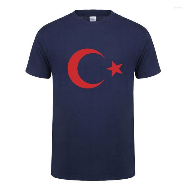 Camisetas para hombre SdyT.Sty, camisa de Turquía para hombre, camiseta informal de algodón de verano de manga corta con banderas turcas divertidas, camiseta para hombre, OT-957