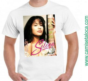 Heren T-shirts SELENA QUINTANILLA Tshirt - Cantante Actriz Y Modelo Ontwerpstijl Mode Korte mouw