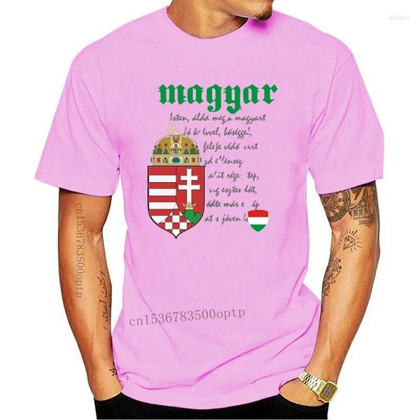 Männer T Shirts Verkaufen 2024 Mode Marke Kleidung Ungarn Ungarn Print Shirt Männer Kurzarm T-shirts