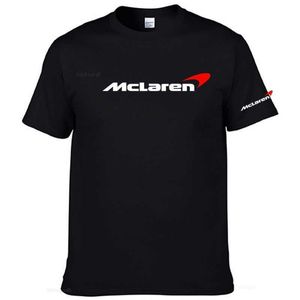 T-shirts voor heren verkopen heren T-shirt McLaren zomeruniformprint 100% katoenen t-shirt crew neck t-shirt comfortabel om te dragen