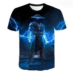 Heren T-shirts Selling Mortal Quick Hit T-shirt 3D Mannen en vrouwen Kinderen Vechtspel Straatkleding Zomer Vrije tijd