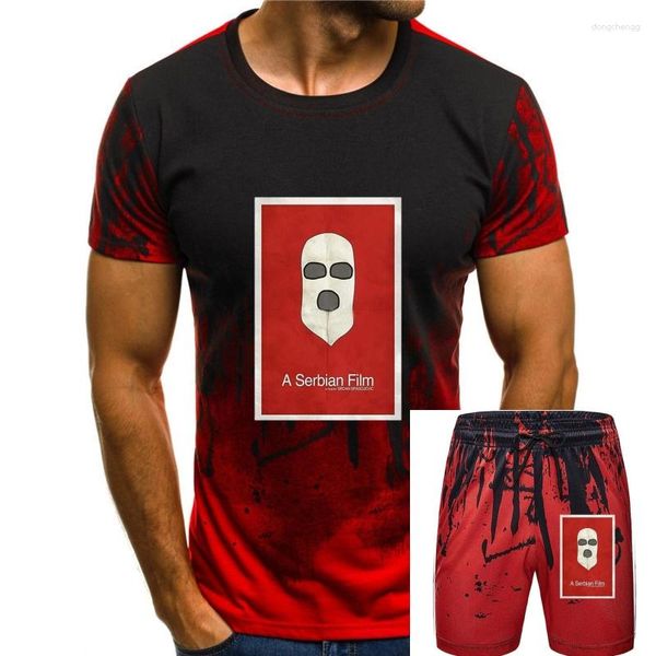 Camisetas para hombre Película serbia Terror Miedo Desagradable Horrible Película controvertida prohibida Regalo vintage Hombres Mujeres Niñas Camiseta unisex