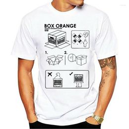 T-shirts pour hommes chemise 2023 demi-vie 2 jeu de Science de tir impression Counter Strike drôle t-shirts boîte Orange blanc hommes lâche surdimensionné