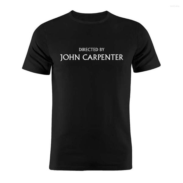 T-shirts pour hommes Chemise en coton réalisé par John Carpenter Halloween Minimalist Artwork Gift Tee