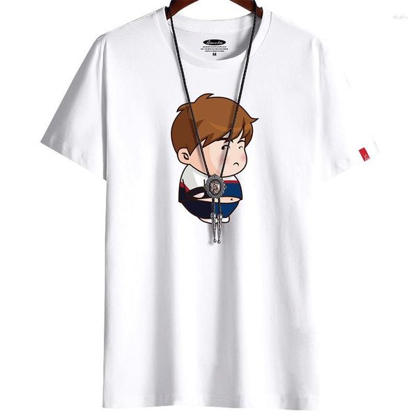 T-shirts pour hommes chemise pour hommes Anime Harajuku coton T-shirt 2023 été Goth Manga Vintage hauts Hip Hop surdimensionné Couples t-shirts vêtements