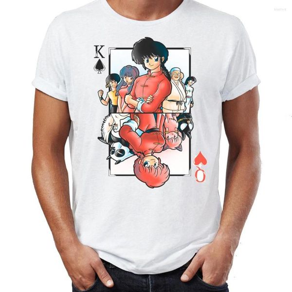 T-shirts pour hommes Chemise Ranma Manga Anime Impressionnant T-shirt imprimé