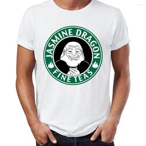 Heren t shirts shirt oom iroh boete de laatste airbender geweldige kunstwerken bedrukt tee