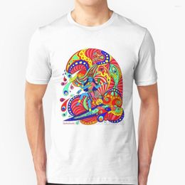 Camisetas de hombre Shiva Surfing Camiseta de manga corta Verano Hombres Streetswear Shirt Surfer Girl Buddha Surf Original