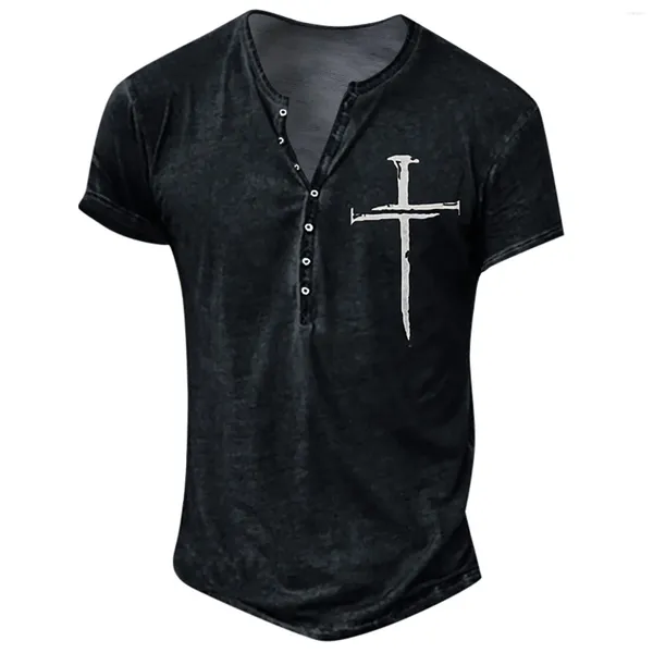 Camisetas para hombre, camiseta de moda con gráfico y bordado de manga corta, camisetas cómodas estampadas para primavera y verano, camiseta superior