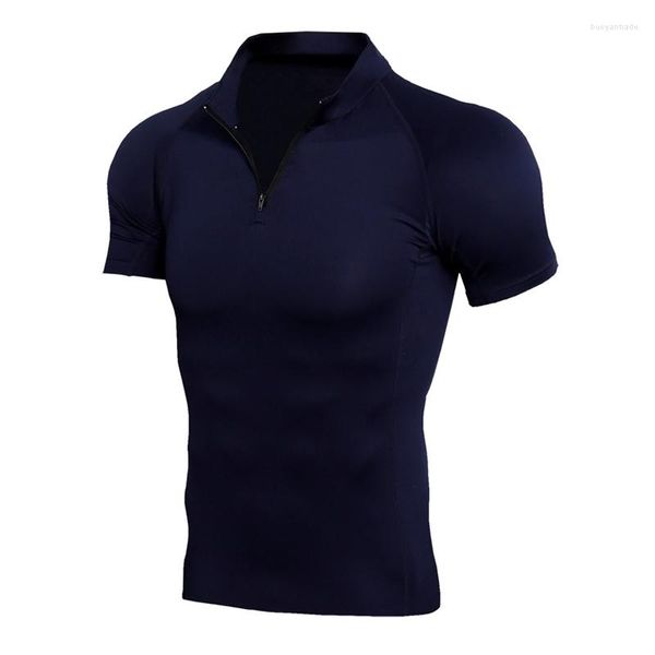 T-shirts pour hommes T-shirt à manches courtes Sweat-shirt thermique Homme T-shirt Homme Fitness Compression Boxer MMA