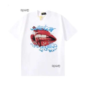 Heren T-shirts T-shirt met korte mouwen Heren Dames Hoge kwaliteit Hellstar T-shirt Street chic Hip Hop Mode T-shirt Hell Star Hellstar Kort 344