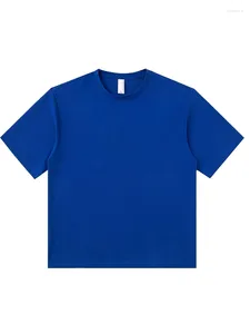 T-shirts voor heren T-shirt met korte mouwen Zwaargewicht Amerikaanse zomer Online Beroemdheid Unisex met dezelfde stijl Hiphop-t-shirt