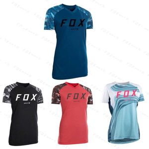 T-shirts voor heren Korte mouwen Fietsen Sportkleding Dames Downhill Jersey Vleermuis Vos Mountainbike Motorcross Sportkleding Teamkleding voor evenementen