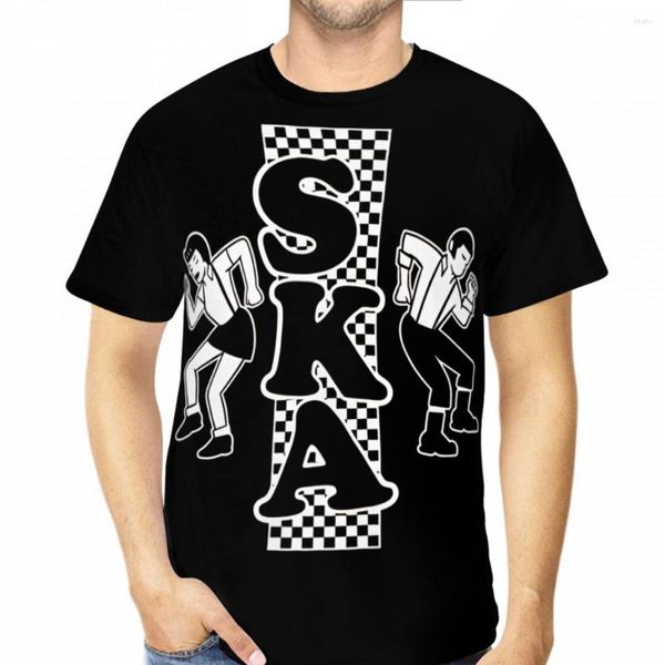 T-shirts pour hommes Ska Dance 3D imprimé chemise pour homme unisexe Polyester Fitness hauts t-shirts de plage
