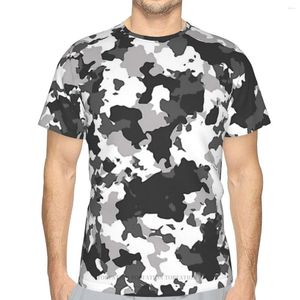 Hommes t-shirts neige hiver Camouflage été hommes 3D imprimé lâche Polyester t-shirt séchage rapide à manches courtes vêtements respirants