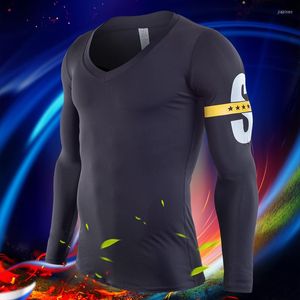 Camisetas para hombre SOFIE, camiseta de manga larga para Fitness para hombre, camiseta de baloncesto de secado rápido, trajes deportivos ajustados para correr, ropa elástica para gimnasio