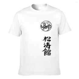 T-shirts pour hommes Sokan karaté Kanji calligraphie hommes T-shirt imprimé à manches courtes T-shirt drôle décontracté coton col rond Cn (origine)
