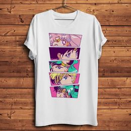 T-shirts pour hommes Système solaire Sailor Funny Anime Shirt Hommes Homme Manches courtes Casual Tshirt Unisexe Manga Streetwear Tee No-sticker Print