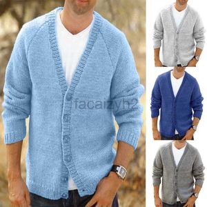 Heren t shirts vaste v-hals vilten casual jas herfst/winter gebreide vest heren button up trui solide kleur plus tees polos