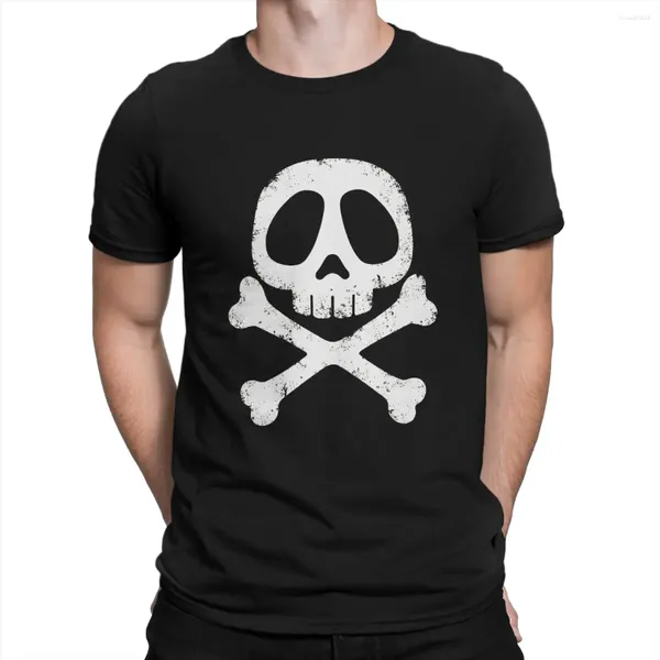 Camisetas para hombre, camiseta del capitán Harlock del pirata espacial, camisa Vintage de poliéster individualidad, ropa de calle con imágenes, tendencia