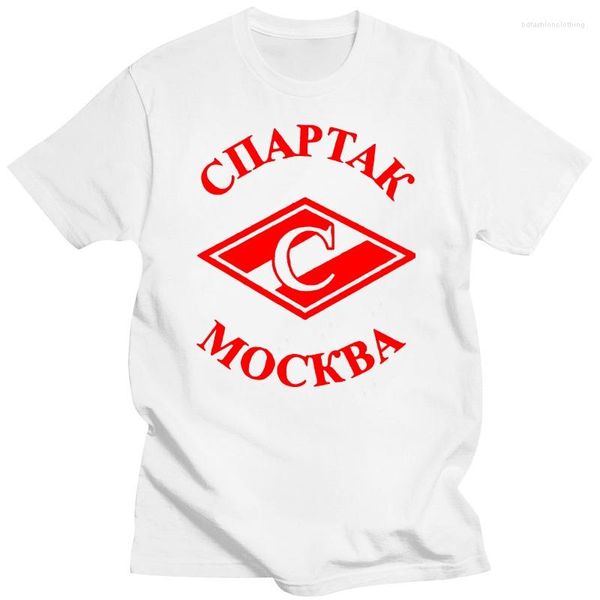 Hommes t-shirts Spartak été haute qualité hommes chemise décontracté à manches courtes col rond modal coton marque t-shirt 020138