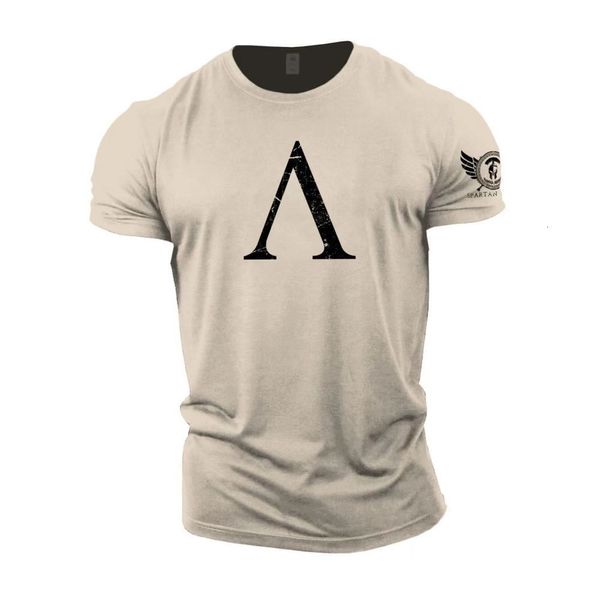 Camisetas de hombre Spartans Camiseta Hombre Tops Gráfico 3d Camisa Camisetas O Cuello Ropa de gran tamaño 5xl Moda Streetwear Ropa de fitness para hombres 230427