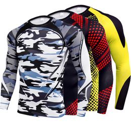 Camisetas para hombres Camisa de compresión deportiva Hombre Baloncesto Fitness Gimnasio de secado rápido Camisetas Hombres Manga larga Correr Entrenamiento elástico Medias Entrenamiento 230825