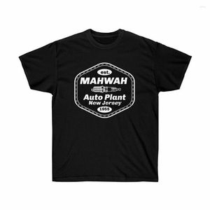 Camisetas para hombre inspiradas en Springsteen para hombre y mujer, camiseta Unisex, camiseta Mahwah Auto Plant Jers