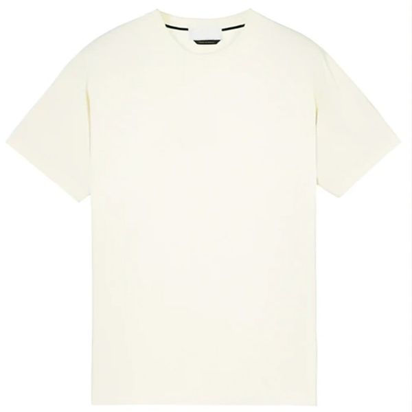 T-shirts pour hommes ST-23223 T-shirt imprimé double face avec lettres masculines Couple avec col rond et manches courtes