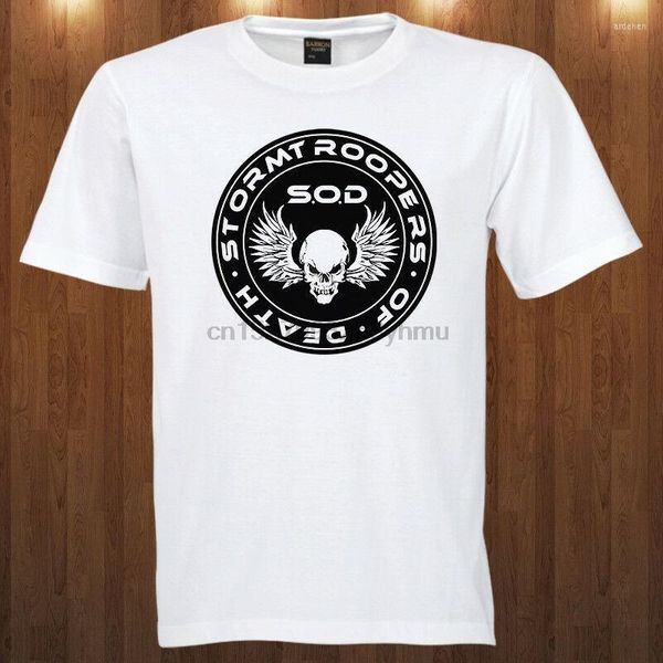 Camisetas de hombre Stormtroopers Of Death camiseta Thrash Metal Billy Milano S M L XL 2XL 3XL