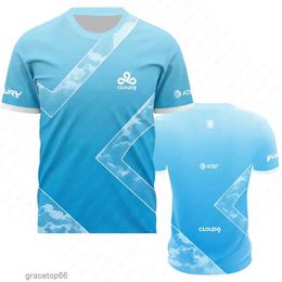 T-shirts pour hommes Stratus Cloud T-shirt pour hommes Chemise à manches courtes Esports Team Impression 3D Uniforme personnalisé confortable et décontracté nommé par les fans Eet3