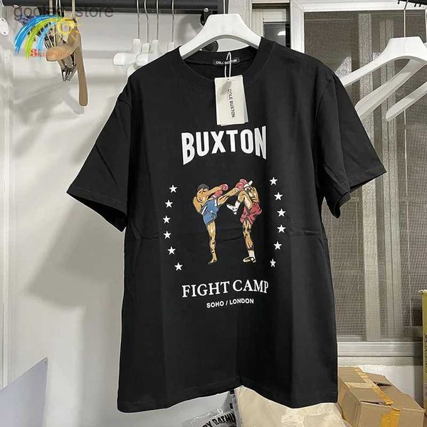 T-shirts hommes Streetwear Boxe Match Imprimer Cole Buxton T-shirt Hommes Femmes Top Qualité Coton Oversize CB T-shirt à manches courtes Noir Blanc T-shirt Q240316