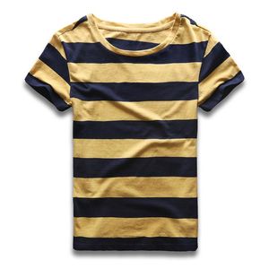T-shirts pour hommes T-shirt à rayures Hommes Stripes Top Tees Mode masculine Chemises à manches courtes Bleu Rouge Blanc Noir Graphic T Cosplay PartyMen's