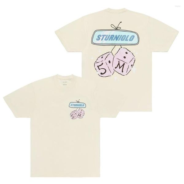 T-shirts pour hommes Sturniolo Triplets T-shirts Let's Trip Dice Tee unisexe mode drôle décontracté à manches courtes