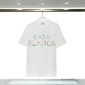 Camisetas para hombre Stussys Camiseta de diseñador para hombre Casablanca Camisetas para mujer Casa Moda 100% algodón Manga corta Estilo callejero Camiseta para hombre Casablanc Shirts846